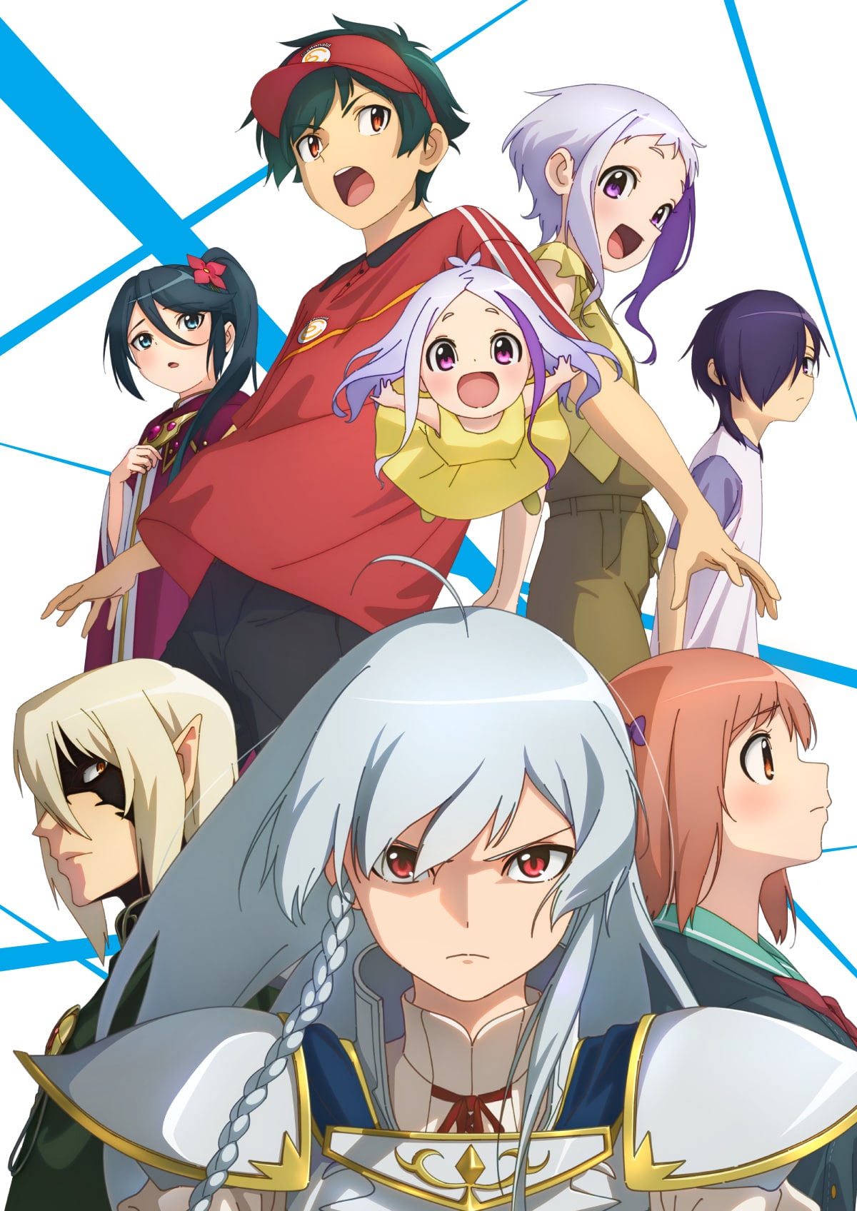 The Devil Is a Part-Timer Season 3 Reveals Updated Key Visual